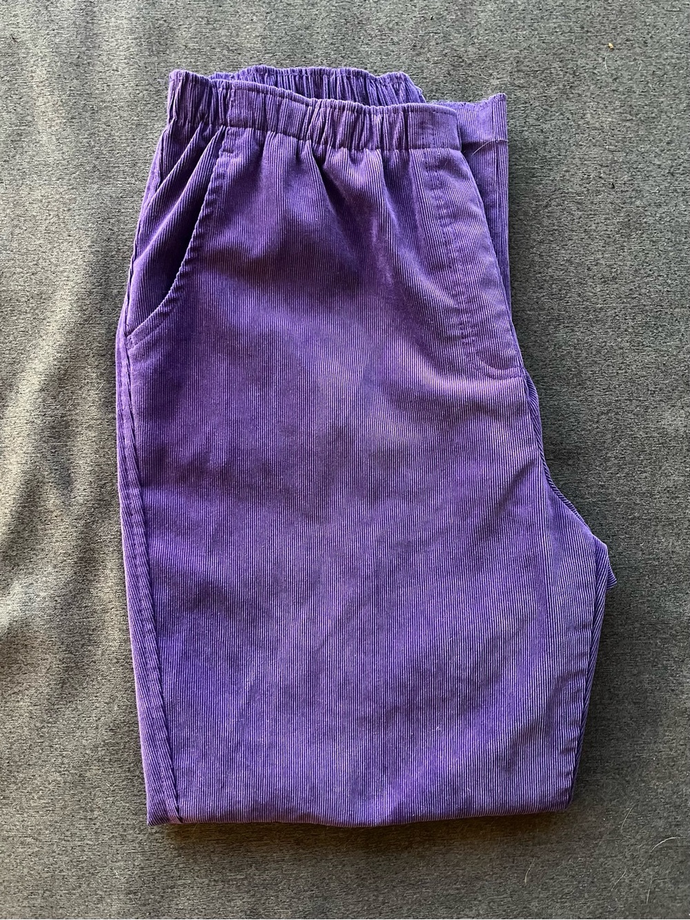 Purple Women’s Corduroy Trousers